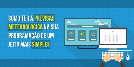 previsão metereologia na programação