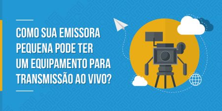 equipamento para transmissão ao vivo
