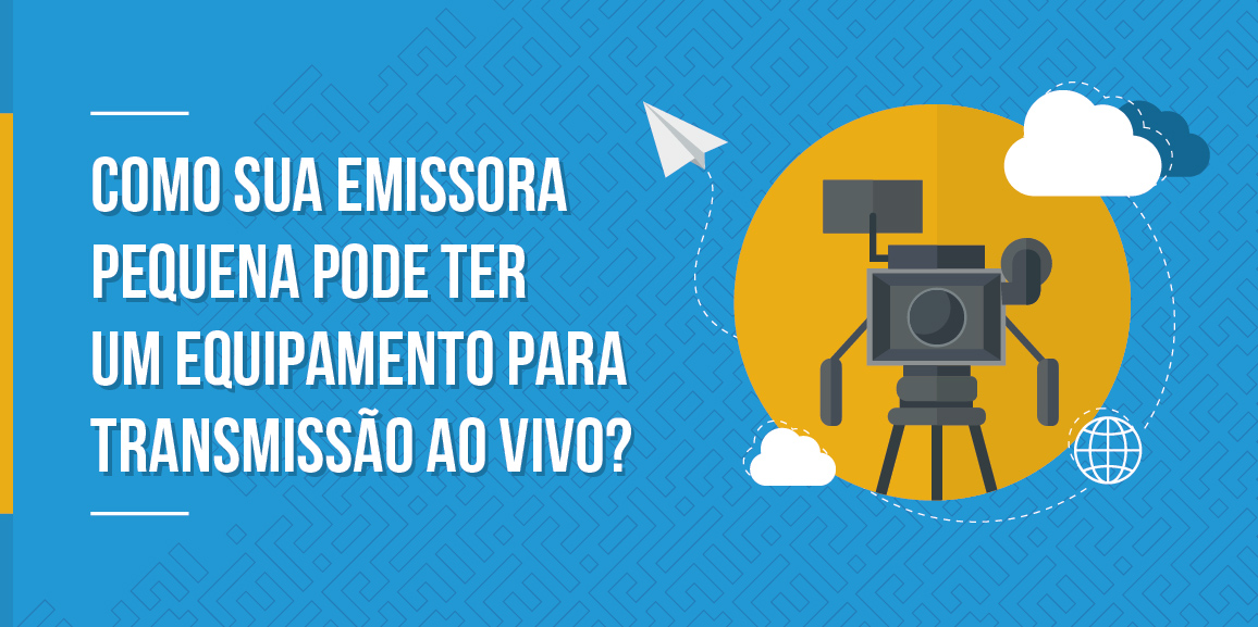equipamento para transmissão ao vivo
