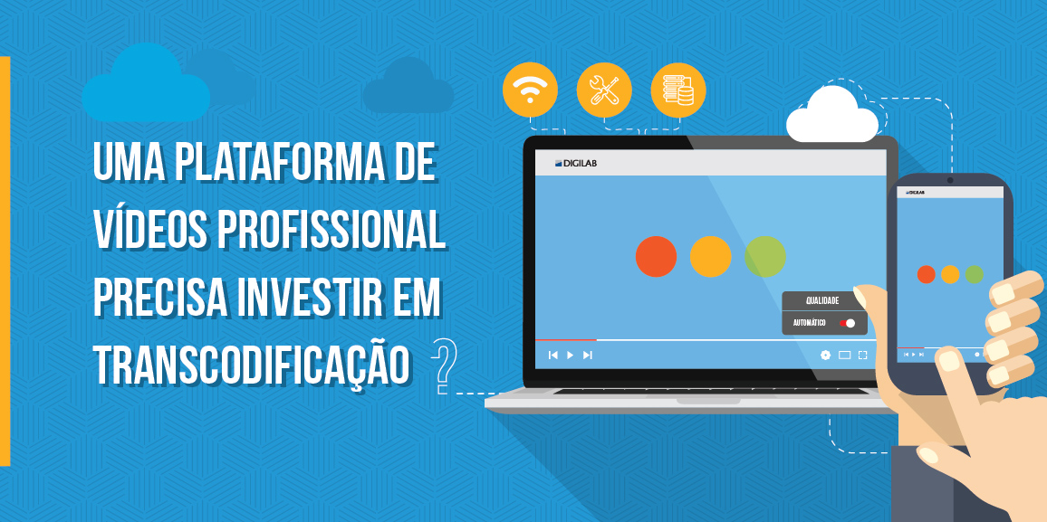 Uma plataforma de vídeos profissional precisa investir em transcodificação?